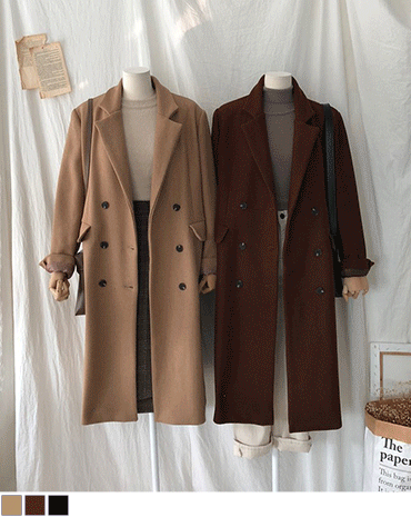 프리미엄울롱coat (3color) &#039;wool 80&#039;