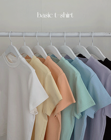 [기획]톡톡 썸머 반팔 티셔츠 (7color)